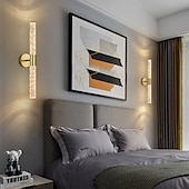 رخيصةأون مصابيح جدارية LED-lightinthebox أدى الجدار الشمعدان مصباح داخلي الحد الأدنى فقاعات شريط خطي جدار جبل ضوء طويل ديكور المنزل الإضاءة لاعبا اساسيا، أضواء غسل الجدار الداخلي لغرفة المعيشة غرفة النوم