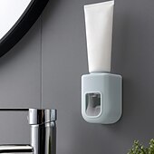 preiswerte Badezimmer-Organizer-Automatische Zahnpastapresse zur Wandmontage, einfacher Zahnpastahalter