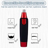 cheap Personal Care &amp; Health-Electric Nose Hair Trimmer Implement Shaver Clipper Men Women Ear Neck Eyebrow Trimmer Shaver Man Clean Trimer Razor Remover Kit