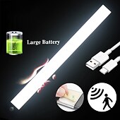 זול אור ארון-תאורת לילה led חיישן תנועה usb נטענת דק במיוחד ארון מטבח מנורת pir חיישן תנועה מנורת לילה אלחוטית מנורת לילה חדר שינה מסדרון מסדרון תאורת מעונות