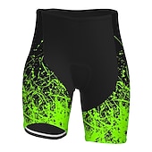 economico Pantaloncini, calzamaglie e pantaloni da uomo-Per uomo Grafico Geometrico Pantaloncini da strada Pantaloncini da ciclismo Bicicletta Pantaloncini imbottiti / Fondello Pantaloni Vestibilità da gara Mountain Bike MTB Ciclismo su strada Gli sport