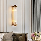 cheap Indoor Wall Lights-LED Wall Sconce Light for Living Room Crystal Art Deco Fixture E14 110-240V Modern Design Lighting Office and Bedroom Use