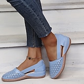halpa Naisten matalakantaiset kengät-naisten valkoiset leikatut slip-on flats - mukavat vapaa-ajan kengät päivittäiseen käyttöön