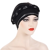 preiswerte Hüte-8 farben muslimische frauen innere kappen geflochtene bandanas hijab komfort mode turban hut bunte chemo hüte kopf tragen turbante