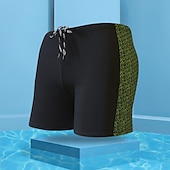 abordables maillot de bain boxer homme-Homme Maillot de bain Surf Boardshort short de bain Short de bain Imprimer Lettre Requin 3D Respirable Séchage rapide Vacances Plage Piscine Sexy Elastique 2 7 Taille basse Elastique