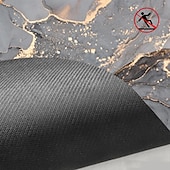 ieftine Covoare de Baie Absorbante-Covoraș de baie din pământ de diatomee, marmură semicerc, ușă de toaletă super absorbantă, covoraș pentru picioare cu uscare rapidă, covoraș de intrare covoraș anti-alunecare