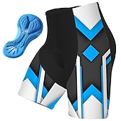 economico Pantaloncini, calzamaglie e pantaloni da uomo-Per uomo Grafico Geometrico Pantaloncini da strada Pantaloncini da ciclismo Bicicletta Pantaloncini imbottiti / Fondello Pantaloni Vestibilità da gara Mountain Bike MTB Ciclismo su strada Gli sport