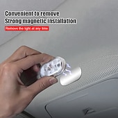 economico Luci decorative-mini led per auto luce d&#039;atmosfera per interni usb ricaricabile magnetica wireless touch light luce di lettura per tetto accessori per interni auto