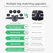 levne Masáž celého těla-abs svalový stimulátor ab stroj přenosný břišní tonizační pás home office fitness workout equipment for břicho