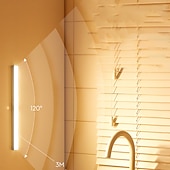 ieftine lumina dulapului-lumină de noapte led pir senzor de mișcare usb reîncărcabil 10/20/30/50cm dulap dulap bucătărie coridor lumini scară lampă de noapte fără fir