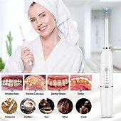 voordelige Persoonlijke bescherming-elektrische sonic tandheelkundige monddouche scaler tanden bleken draagbare ultrasone tandsteen tandsteen remover tanden reinigen tool