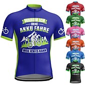 abordables Maillots Hombre-Hombre Maillot de Ciclismo Manga Corta Bicicleta Maillot Camiseta con 3 bolsillos traseros MTB Bicicleta Montaña Ciclismo Carretera Transpirable Secado rápido Dispersor de humedad Bandas Reflectantes