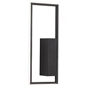 preiswerte LED Wandleuchten-Lightinthebox LED-Wandleuchten für den Innenbereich, schwarz, rechteckig, Einzelleuchte, Wandleuchte, moderne LED-Wandleuchte aus Metall für Schlafzimmer, Esszimmer, Nachttischlampe, Wohnzimmer