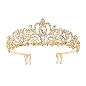 baratos Acessórios de penteados-feliz aniversário rainha do casamento tiara para mulheres coroas de aniversário para mulheres tiaras para mulheres faixa de feliz aniversário suprimentos para festa de aniversário feminino decorações