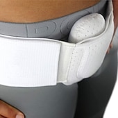 cheap Braces &amp; Supports-1 pc Inguinal Groin Hernia Belt for Men and Women with Removable Compression Pad and Adjustable Waist Strap Hernia Support Truss for Inguinal Incisional Hernias Left/Right Side - Black
