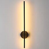 cheap LED Wall Lights-Lightinthebox LED Wall Sconce Lamp Indoor Minimalist Linear Strip Wall Mount Light Long Home Decor Lighting Fixture, Indoor Wall Wash Lights for Living Room Bedroom