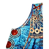 olcso Boho ruhák-Nők Maxi Ruha Kényelmi Ruha T-Shirt Ruha Tee Ruha Napszoknya Alap Kint Nyaralás Parti Szabványos Fit Virágos Rövid Ujjú Kerek Nyak Piros Kék Zöld Nyár Tavasz