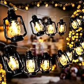 cheap Ramadan Decoration Lights-Ramadan Eid Lights Decoration Lantern LED String Lights 3M 20LEDs Battery Powered Kerosene Lamp for Courtyard Garden Holiday Family Ramadan Wedding Party Christmas Eid Festival Indoor Outdoor Decoration