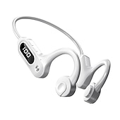 זול אוזניות ספורט-אוזניות הולכת עצם Bluetooth 5.3 אוזניות וו אוזניים אלחוטיות ipx5 אוזניות ספורט עמידות למים אוזניות קלות משקל עם מיקרופון