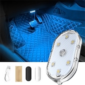 economico Luci decorative-mini led per auto luce d&#039;atmosfera per interni usb ricaricabile magnetica wireless touch light luce di lettura per tetto accessori per interni auto