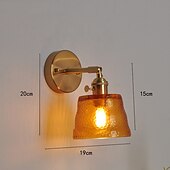 levne Vnitřní nástěnná světla-led nástěnné svítidla vnitřní teplé světlo nástěnná svítidla skleněné malé e27 3000k nástěnné svítidlo pro obývací pokoj ložnice koupelna chodba dveře schodiště, noční 110-240v