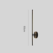 cheap LED Wall Lights-Lightinthebox LED Wall Sconce Lamp Indoor Minimalist Linear Strip Wall Mount Light Long Home Decor Lighting Fixture, Indoor Wall Wash Lights for Living Room Bedroom