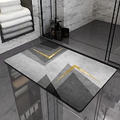 economico Tappeto bagno assorbente-tappetino da bagno in terra di diatomee antiscivolo super assorbente porta del WC tappetino ad asciugatura rapida tappetino per porta d&#039;ingresso tappetino antiscivolo