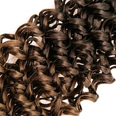 preiswerte Haare häkeln-curl häkeln haar 18 zoll wasserwelle häkeln haar ombre synthetische böhmische häkeln geflecht tiefe welle flechten haarverlängerungen