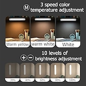 levne Světla na čtení-senzorová lampa do interiéru s dálkovým ovládáním usb dobíjecí lampa třístupňová stmívací světlo na koleje světlo na čtení kancelář počítačová skříň ložnice noční lampa