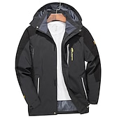 Недорогие Одежда из Softshell, флисовые и туристические куртки-Муж. Водонепроницаемая куртка для туризма и прогулок Дождевая куртка для туризма и прогулок Ветровка для туризма и прогулок на открытом воздухе Пэчворк