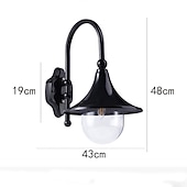 お買い得  屋外の壁のライト-led屋外ウォールライトip65防水e27 3000kウォームホワイトウォール照明