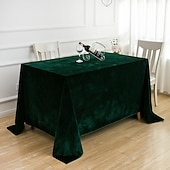 abordables Nappes-nappe en velours nappe noire de ferme nappe de printemps ronde couverture de table en tissu d&#039;extérieur rectangle ovale pour pique-nique, mariage, salle à manger, Pâques, cuisine