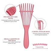 voordelige Kammen &amp; haarborstel-zelfreinigende haarborstel3d luchtkussen massager borstel airbag massage kam borstel vormkam zelfreinigende haarborstel voor vrouwen geweldig voor vrouwen in kappersborstel