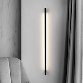 お買い得  LEDウォールライト-Lightinthebox LED 壁取り付け用燭台ランプ屋内ミニマリストリニアストリップウォールマウントライトロング家の装飾照明器具、リビングルーム寝室用屋内壁洗浄ライト