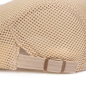 tanie Czapki męskie-Męskie Kaszkiet Czarny Biały Poliester Siateczka Moda miejska Elegancki Moda z lat dwudziestych Na zewnątrz Codzienny Wyjściowe Równina Filtr przeciwsłoneczny