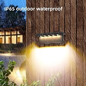 halpa Ulkotilojen seinävalaisimet-2kpl aurinkoseinävalaisin ulkokäyttöön ip65 vedenpitävä 5led älykäs valonohjausanturi huvila puutarha parveke porraskoristelu valaistus aurinkovoimalamput