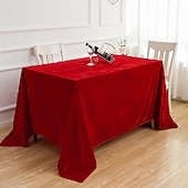 abordables Nappes-nappe en velours nappe noire de ferme nappe de printemps ronde couverture de table en tissu d&#039;extérieur rectangle ovale pour pique-nique, mariage, salle à manger, Pâques, cuisine
