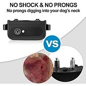 cheap Dog Training &amp; Behavior-3300FT No Shock Pet Dog Training Collar Beep Vibrating Pet Trainer IPX7 Waterproof Rechargeable Pet Training Collar No Prongs Sound and Vibration Collar
