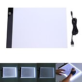 abordables 123496-LED lumière pad artiste boîte à lumière table traçage planche à dessin pad diamant peinture outils de broderie ultra mince a4 a3 a5 taille