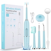 voordelige Persoonlijke bescherming-elektrische sonic tandheelkundige monddouche scaler tanden bleken draagbare ultrasone tandsteen tandsteen remover tanden reinigen tool