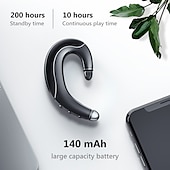 preiswerte Sport-Kopfhörer-f8 Knochenleitungs-Ohrbügel-Kopfhörer Bluetooth 5.0 HiFi-Stereo-Funkkopfhörer mit Mikrofon wasserdichte Sport-Ohrhörer für Xiaomi