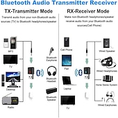 Недорогие Кабели-2 в 1 usb bluetooth 5,0 ключ-адаптер приемник передатчик стерео беспроводной аудио адаптер usb 3,5 мм для настольных ПК наушники