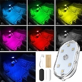 economico Luci decorative-mini led per auto luce d&#039;atmosfera per interni usb ricaricabile magnetica wireless touch light luce di lettura per tetto accessori per interni auto
