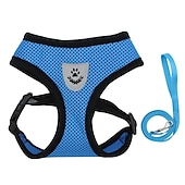 cheap Dog Collars, Harnesses &amp; Leashes-No Pull Dog Harness with Reflective Leash for Cats and Dogs