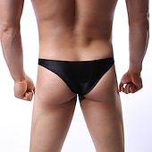 economico Slip, boxer ed intimo Uomo-Per uomo 2 confezioni Slip Poliestere Lavabile Comodo Liscio A vita bassa Nero Bianco