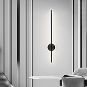 cheap LED Wall Lights-Lightinthebox LED Wall Sconce Lamp Indoor Minimalist Linear Strip Wall Mount Light Long Home Decor Lighting Fixture, Indoor Wall Wash Lights for Living Room Bedroom