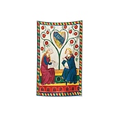economico Arazzo Medievale-Arazzo Medievale Wall Art Grande Arazzo del Medioevo Muro Decorazione Fotografica Sfondo Coperta Tenda Decorazione Casa Camera da Letto Soggiorno