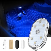 economico Luci decorative-mini led per auto luce d&#039;atmosfera per interni usb ricaricabile magnetica wireless touch light luce di lettura per tetto accessori per interni auto
