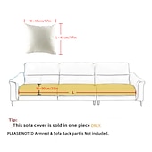 billige Sofatrekk-sofamatte sofatrekk sofatrekketrekk grå anti-katt riper sofa setepute trekk til lenestol loveseat 4 eller 3 seter l form for barn, kjæledyr, katter(selges ikke i sett)