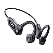זול אוזניות ספורט-אוזניות הולכת עצם Bluetooth 5.3 אוזניות וו אוזניים אלחוטיות ipx5 אוזניות ספורט עמידות למים אוזניות קלות משקל עם מיקרופון